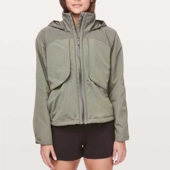 Lululemon Always Effortless Jacket grey Sage size 4 - Picture 1 of 9